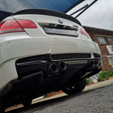 E92 M3 VR-style carbon fiber rear diffuser