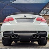 E92 M3 VR-style carbon fiber rear diffuser