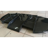 E92 M3 VR-style carbon fiber rear diffuser