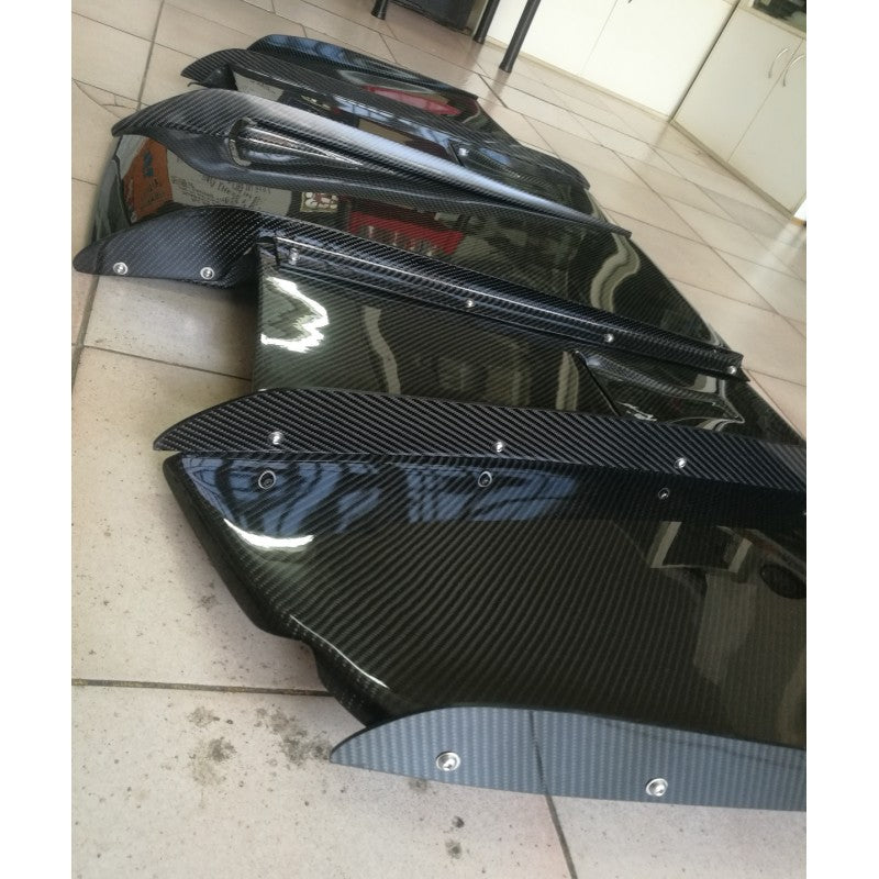E92 M3 VR-style carbon fiber rear diffuser