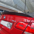 E92 MP style carbon fiber boot spoiler