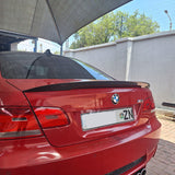 E92 MP style carbon fiber boot spoiler