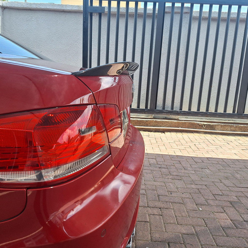 E92 MP style carbon fiber boot spoiler