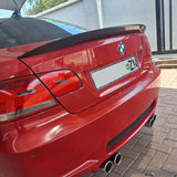 E92 MP style carbon fiber boot spoiler