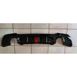 E92 Mtech F1-style gloss black diffuser 0--0