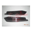 E92 Mtech carbon fiber rear splitters