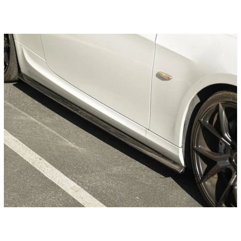 E92 Mtech carbon fiber side skirts