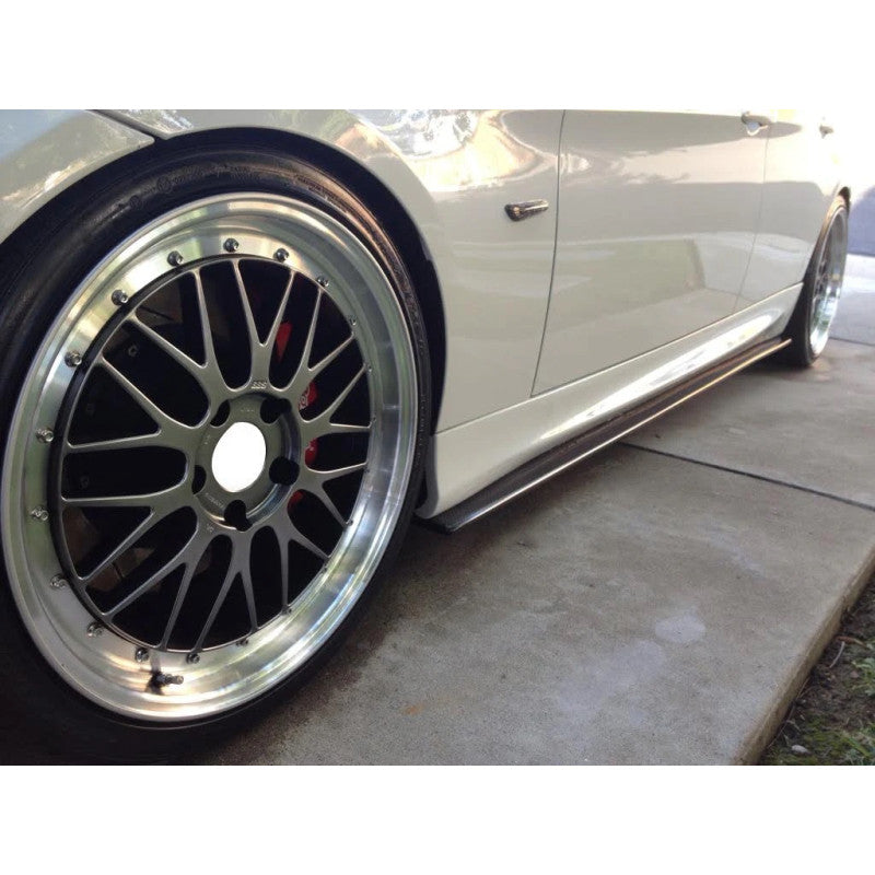 E92 Mtech JG style carbon fiber side skirts