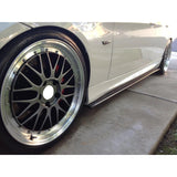 E92 Mtech JG style carbon fiber side skirts