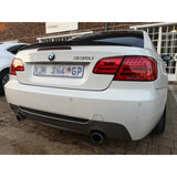 E93 convertible MP style carbon fiber boot spoiler