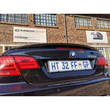 E93 convertible MP style carbon fiber boot spoiler