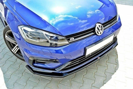 MAXTON DESIGN FRONT SPLITTER V.2 VW GOLF 7 R / R-LINE FACELIFT