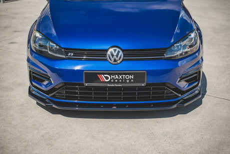 MAXTON DESIGN FRONT SPLITTER V.9 VW GOLF 7 R / R-LINE FACELIFT