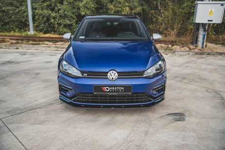 MAXTON DESIGN RACING DURABILITY FRONT SPLITTER VW GOLF 7 R / R-LINE FACELIFT