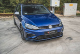 MAXTON DESIGN RACING DURABILITY FRONT SPLITTER VW GOLF 7 R / R-LINE FACELIFT