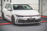 MAXTON DESIGN RACING DURABILITY FRONT SPLITTER VOLKSWAGEN GOLF 8 GTI / R-LINE