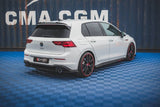 MAXTON DESIGN REAR SIDE SPLITTERS VOLKSWAGEN GOLF 8 GTI