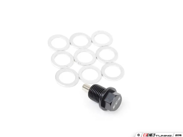 ECS Tuning Magnetic Oil Drain Plug – With 10 Aluminium Washers - ES3187654
