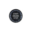F-Series crystal start button (Black)