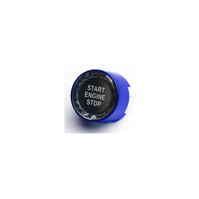 F-Series crystal start button (blue)