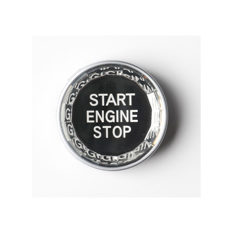 F-Series crystal start button (Silver)
