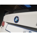 F30 front / rear badge logo aluminium ring (blue)