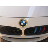 F30 front / rear badge logo aluminium ring (gold)