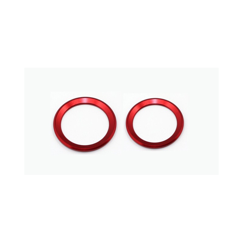 F30 front / rear badge logo aluminium ring (red)