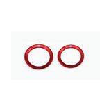 F30 front / rear badge logo aluminium ring (red)