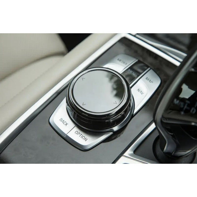 F-Series Multimedia Black chrome Idrive button