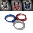 F-series start button aluminium ring