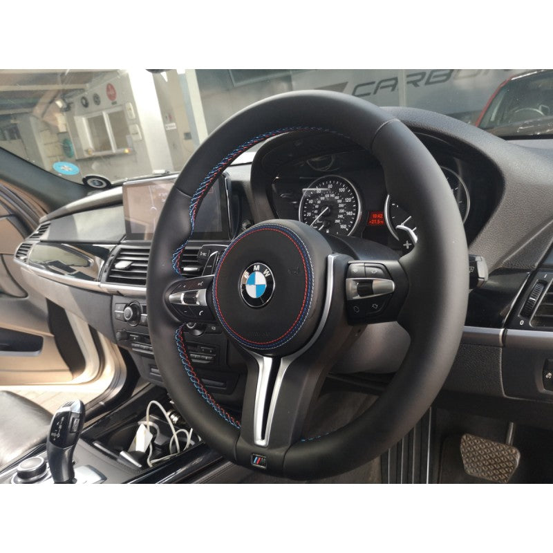 E82 E87 E90 E92 E70 E71 steering wheel w/M stitching w/trim w/buttons