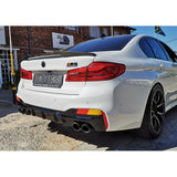 F10 M4 style carbon fiber boot spoiler
