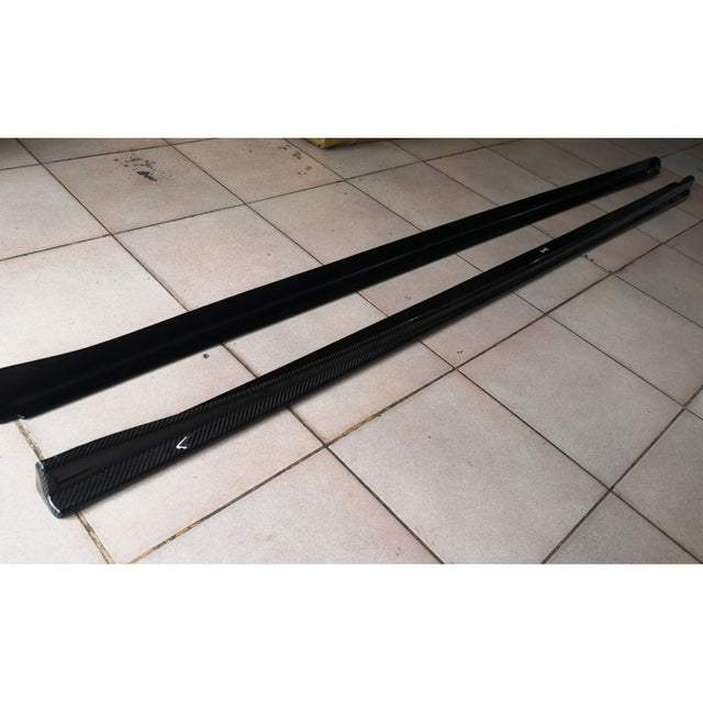 F10 M5 3D style carbon fiber side skirt