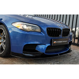 F10 M5 3D style gloss black front lip
