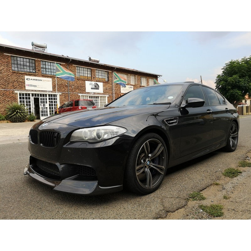 F10 M5 Euro style carbon fiber front lip