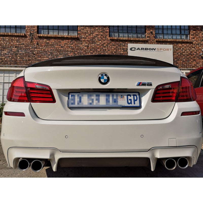 F10 MP high kick style carbon fiber boot spoiler