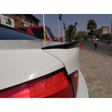 F10 MP high kick style carbon fiber boot spoiler