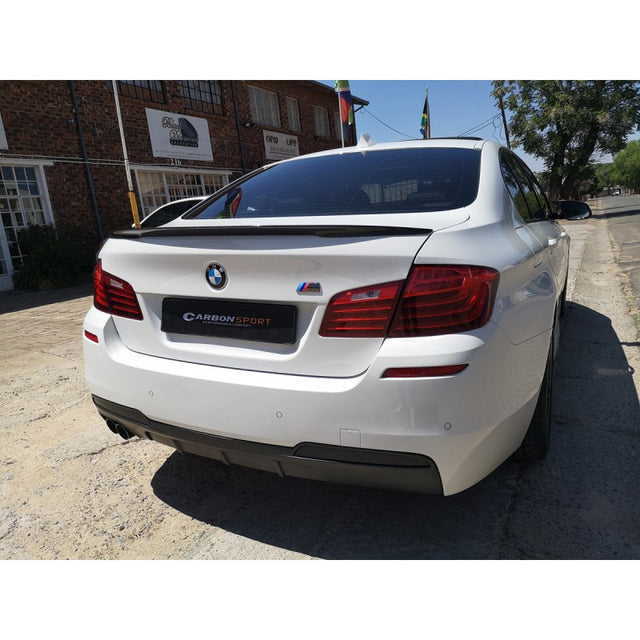 F10 MP style carbon fiber boot spoiler