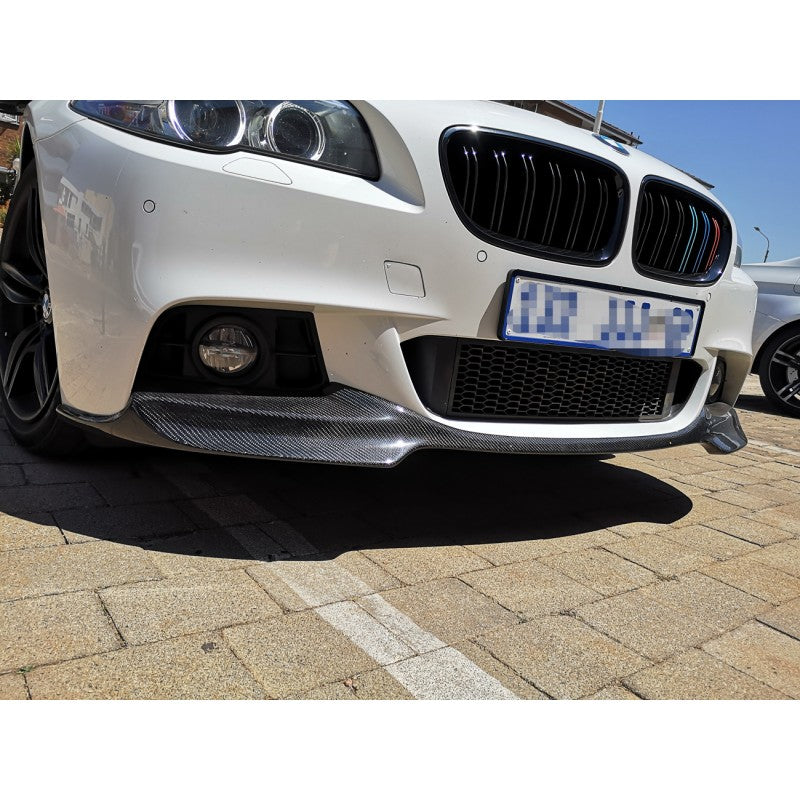 F10 Mtech V style carbon fiber front lip