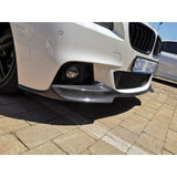 F10 Mtech V style carbon fiber front lip