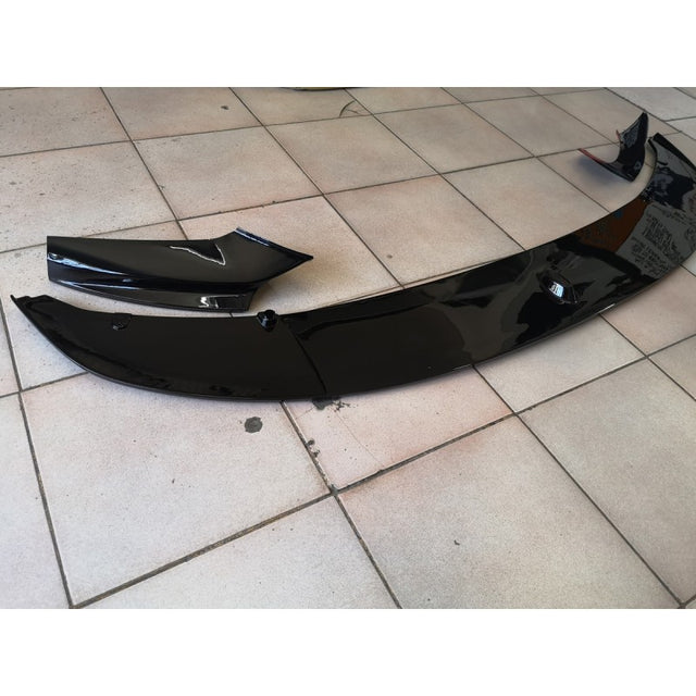 F10 Mtech MP style 3pcs gloss black front lip