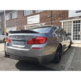 F10 PSM-style carbon fiber boot spoiler