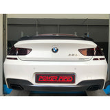 F06 4D Grand coupe V style carbon fiber boot spoiler