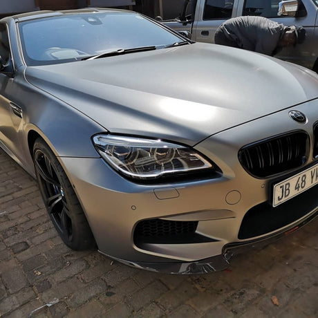 F12 F13 F06 V style carbon fiber front lip