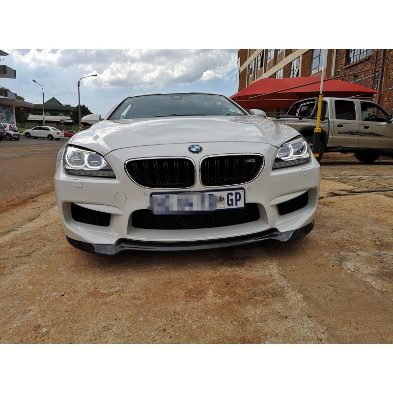 F12 F13 F06 V style carbon fiber front lip