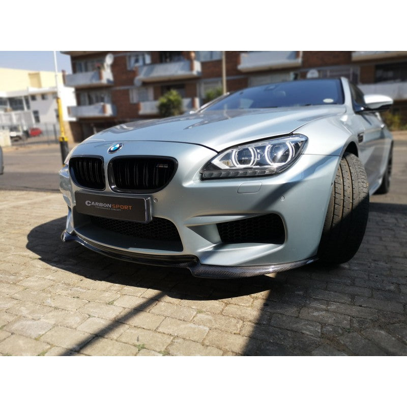 F12 F13 F06 V style carbon fiber front lip