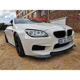 F12 F13 F06 V style carbon fiber front lip