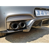 F12 F13 F06 M6 V style carbon rear diffuser