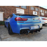 F12 F13 F06 M6 V style carbon rear diffuser